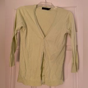 The Limited Mint Green cardigan - size small